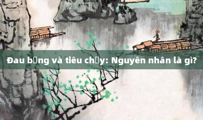 Đau bụng và tiêu chảy: Nguyên nhân là gì?