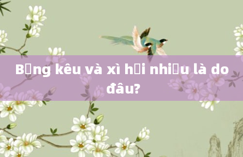 Bụng kêu và xì hơi nhiều là do đâu?