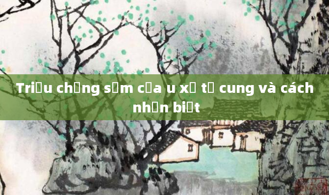Triệu chứng sớm của u xơ tử cung và cách nhận biết