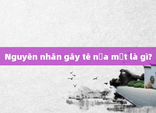 Nguyên nhân gây tê nửa mặt là gì?