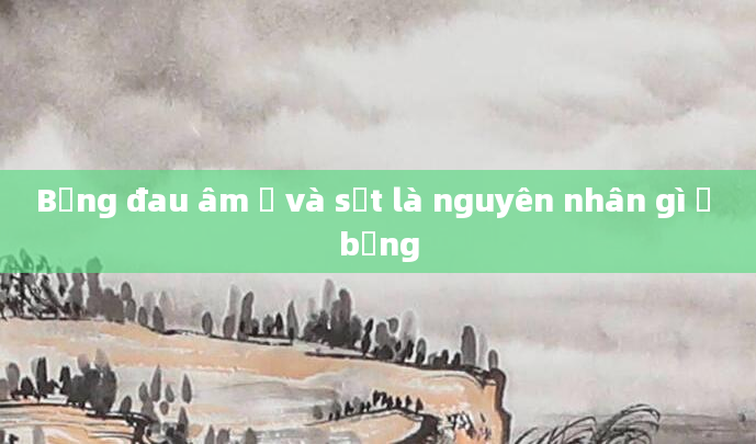 Bụng đau âm ỉ và sốt là nguyên nhân gì ở bụng