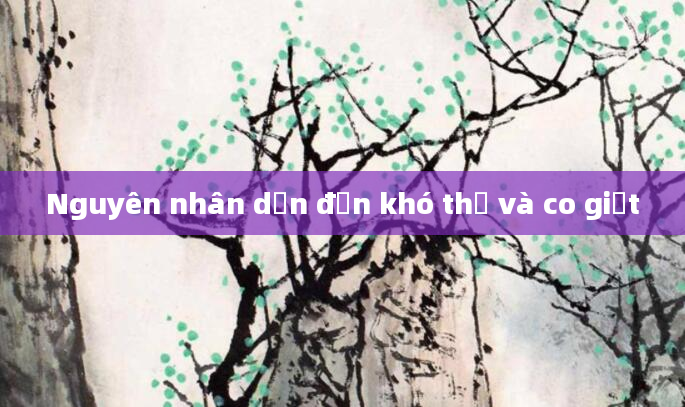 Nguyên nhân dẫn đến khó thở và co giật