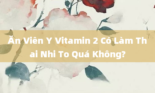 Ăn Viên Y Vitamin 2 Có Làm Thai Nhi To Quá Không?