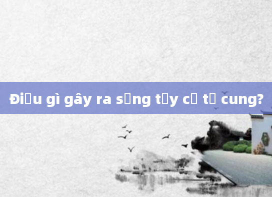Điều gì gây ra sưng tấy cổ tử cung?