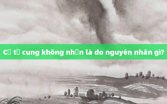 Cổ tử cung không nhẵn là do nguyên nhân gì?