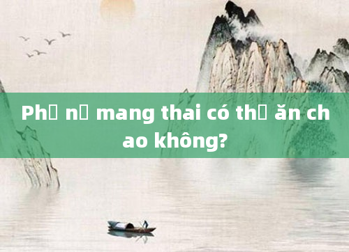 Phụ nữ mang thai có thể ăn chao không?