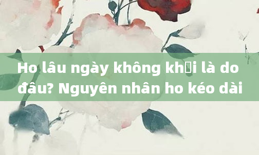 Ho lâu ngày không khỏi là do đâu? Nguyên nhân ho kéo dài